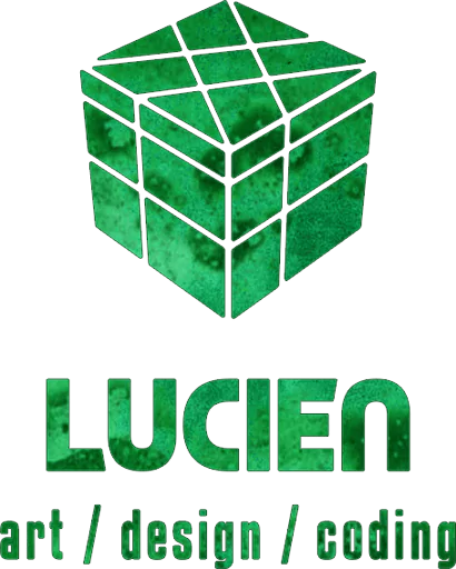 Lucien Art Design Coding Logo